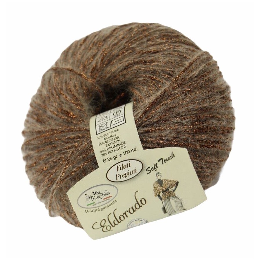 Gomitolo lana Eldorado da 25 gr. +- 100 mt. Miss Tricot Filati